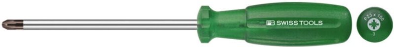 Pb Swiss Tools - Pozidriv-Schraubendreher, mit 'Multicraft'-Kraftheft, Kreuzschlitzgröße PZ1