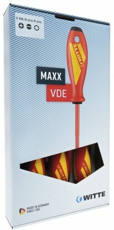 Schraubendreher-Set WITTE Flach PZ (5 Stück)