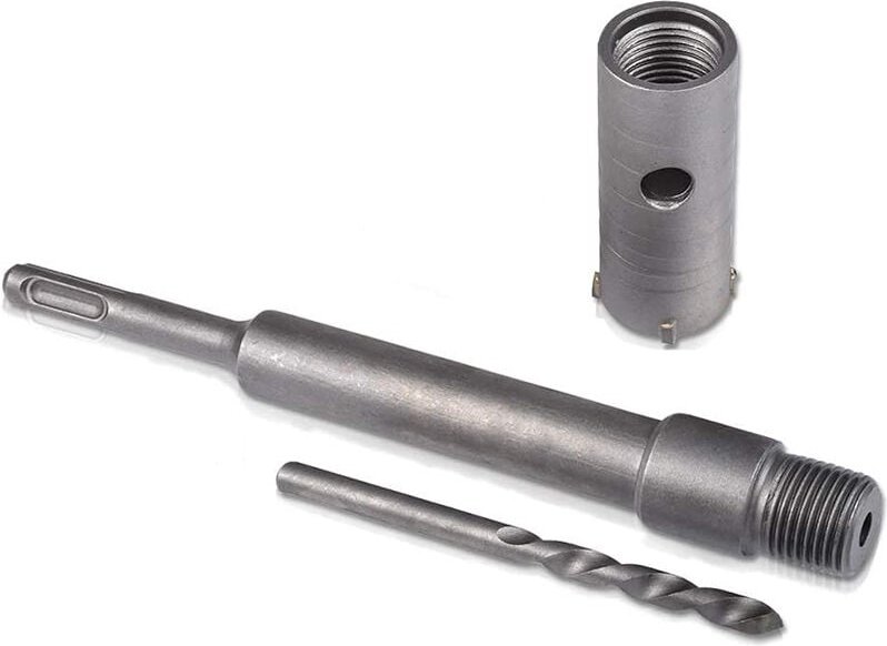 35 mm Beton-Lochsäge, runder Griff, SDS-Plus-Schaft, Wandlochschneider, Zementstein-Wandbohrer für Betonziegel-Klimaanla...