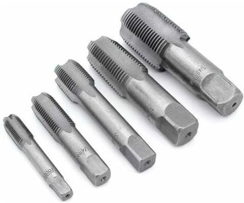 ZVD- 5 Stück Rohrgewinde BSP 55 Grad Stopfenhahn G1/8 G1/4 G3/8 G1/2 G3/4