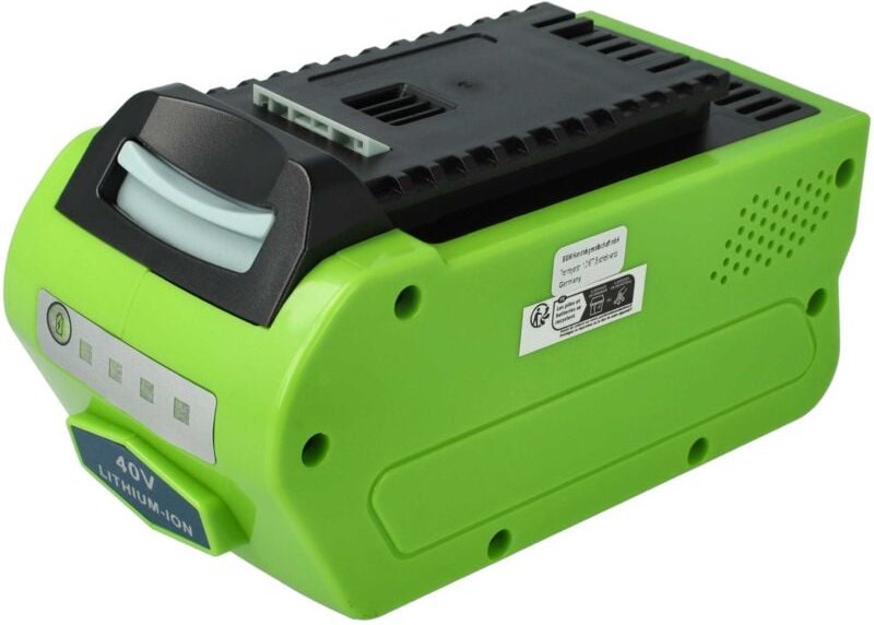 Extensilo - Akku kompatibel mit Poulan Pro 967044601 40V 24 Elektrowerkzeug (5000 mAh, Li-Ion, 40 v)