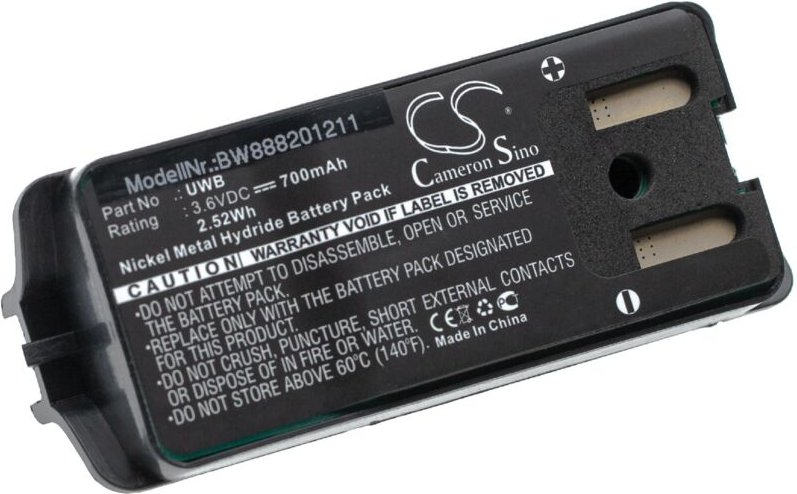 Akku kompatibel mit jay Remote Control ecu, A001, Remote Industrial hf Standard Funkgerät, Walkie Talkie (700 mAh, 3,6 v...