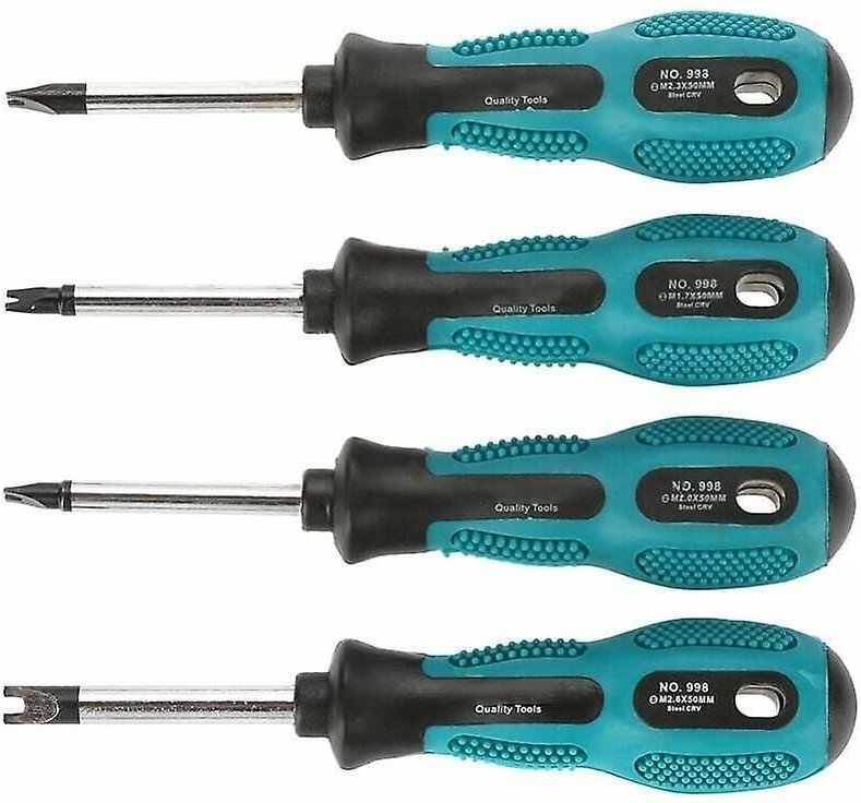 Thumbnail - Schraubendreher-Set, U-Gabel-Schraubendreher, 4 Stück/Set U-Gabel-Schraubendreher, magnetischer Schraubendreher, Schlitz...