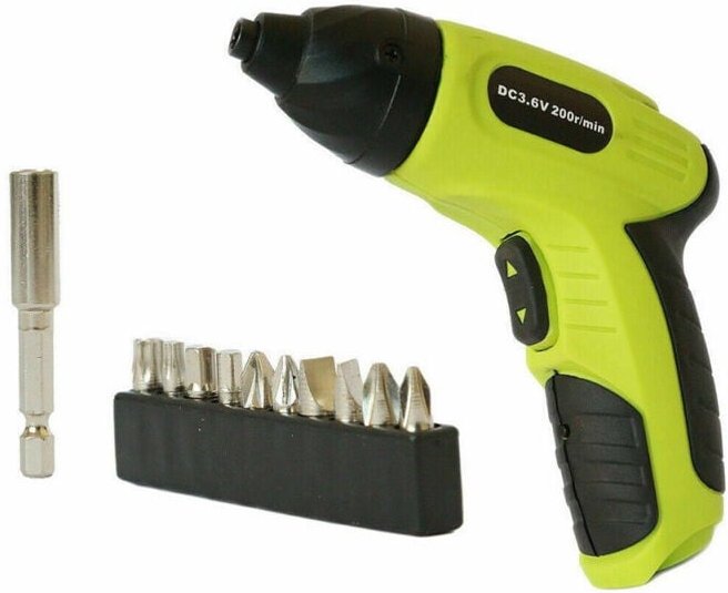 Trade Shop Traesio - Trade Shop - mini volt 200RPM recaricabie 10 punte -