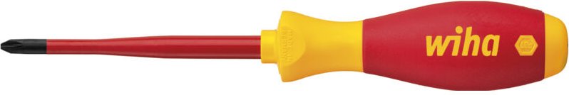 Wiha - Schraubendreher SoftFinish® electric slimFix Phillips PH1 x 80 mm (35393)