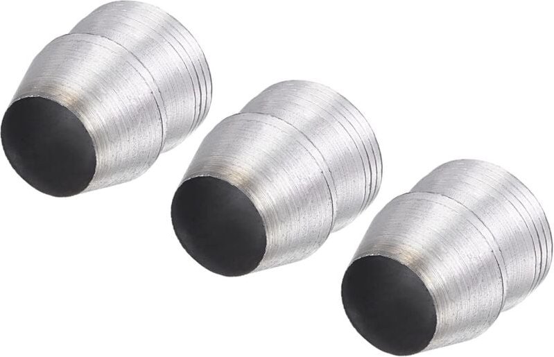Runde Stahlgriffkeile für Axt, Klauenhammer, Schmiedehammer, Axtgriffkeil, 3 Stück, 18 mm - Lntyq