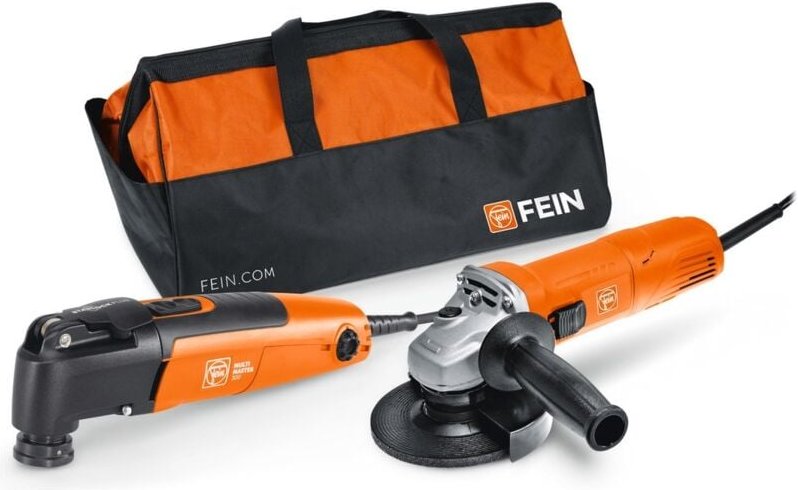 FEIN Vorteils-Combo Netz: Compact-Winkelschleifer CG 7-125 & MULTIMASTER MM 300 - 99100000834