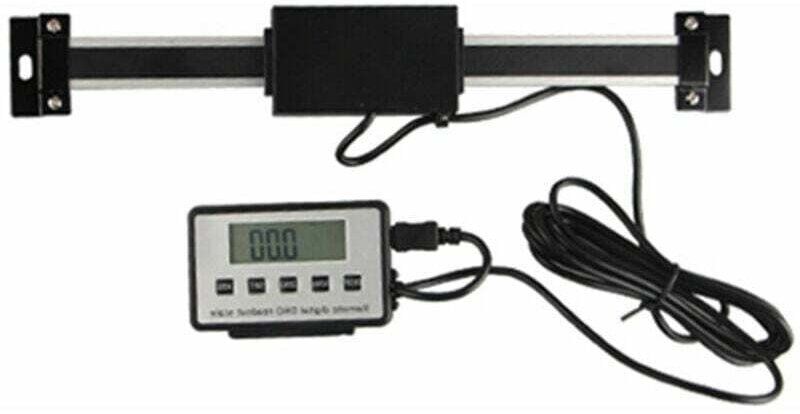 Digitale lineare Skala mit Fernanzeige. Digitales lineares Lineal 0–150 mm