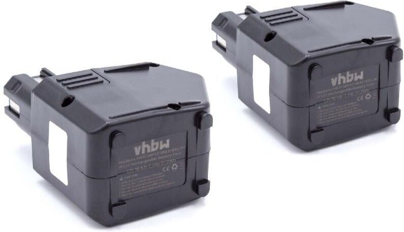 Thumbnail - 2x Akku kompatibel mit Hilti SB12, SF120-A Elektrowerkzeug (2100 mAh, NiMH, 12 v) - Vhbw