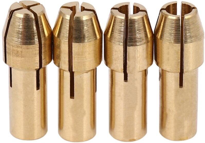 Tlily - 4-Teiliges Multi-Tool-Set mit Spannzangenmuttern für 0,8 / 1,6 2,35 3,2 Mm