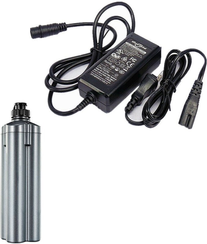 Powerwings - 5,0Ah Akku und Ladegerät für Daiwa Tanacom 1000 500 750 LB3100N S500J S300MJ Elektrische Angelrolle, Kompat...