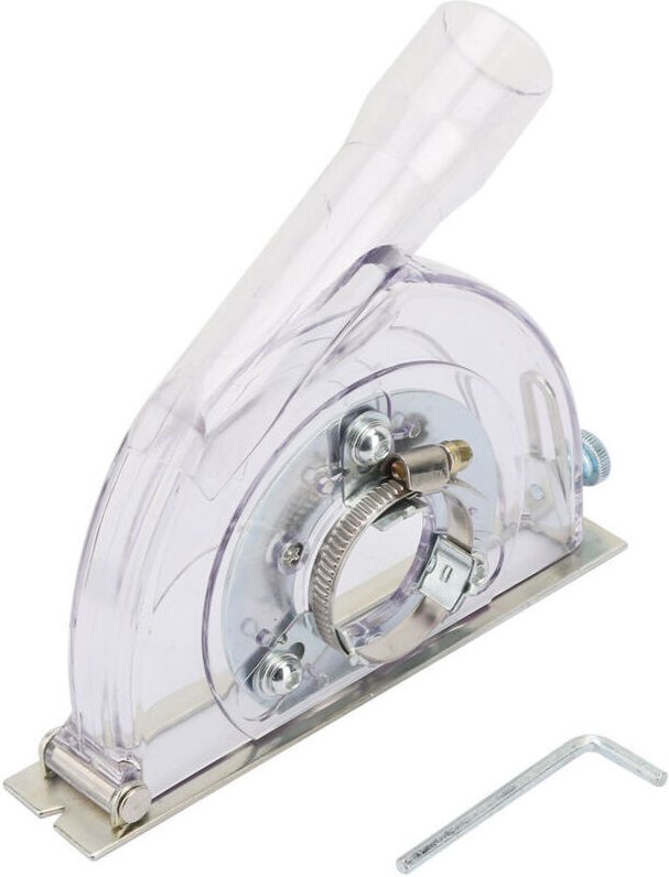 Staubschutzhaube für Trenn- und Schleifscheiben für 100/125/150-mm-Winkelschleifer und 115/125-mm-Sägescheiben