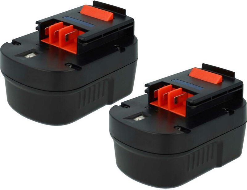 Extensilo - 2x Akku kompatibel mit Black & Decker EPC12CA, EPC12CABK, EPC12 H1, EPC128 v Elektrowerkzeug (3300 mAh, NiMH...