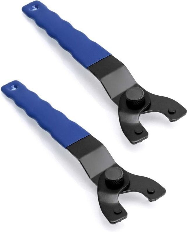 Universeller Winkelschleiferschlüssel 10-46 mm, zum Wechseln von Schleifscheiben, verstellbarer Stiftschlüssel für Winke...