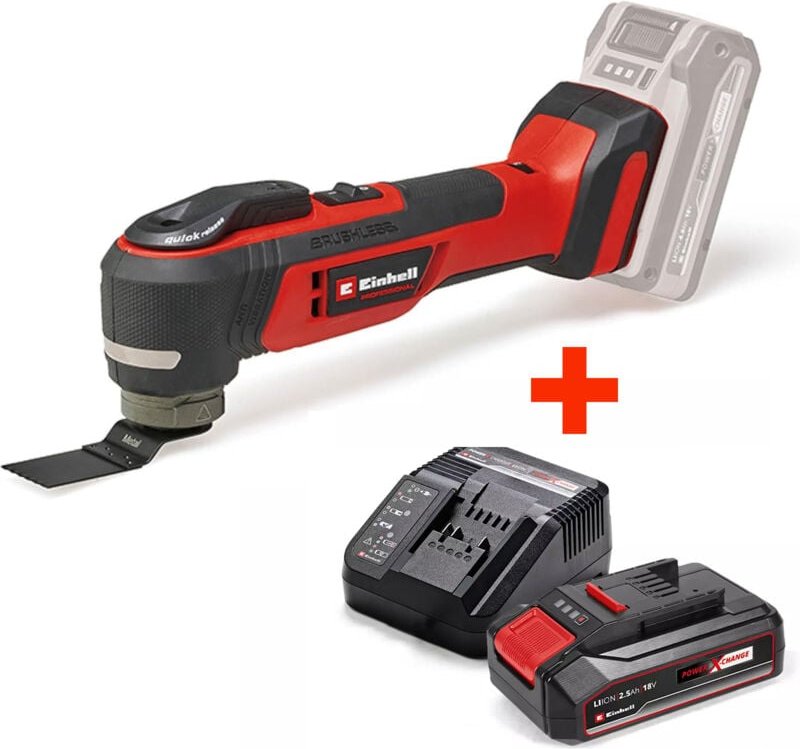Einhell Akku-Multifunktionswerkzeug TP-MG 18 Li BL - inkl Starterkit 2,5 Ah