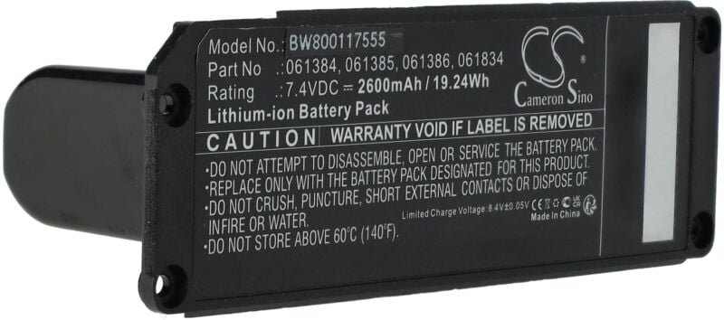 Vhbw - Akku Ersatz für Bose 063404, 061386, 063287, 061385, 061834, 061384 für Lautsprecher Boxen Speaker (2600 mAh, 7,4...