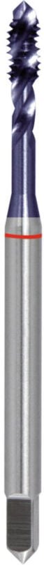 RUKO Maschinengewindebohrer M DIN 371 HSS Co 5 TiAlN M 6 Steigung 1,00 mm Gewinde Kernloch 6,8 mm