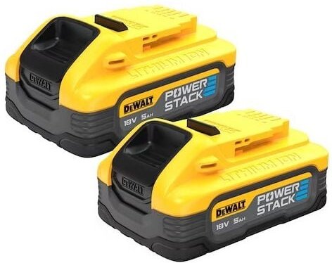 Dewalt - DCBP518H2-XJ Akku-Set: 2x 18V xr PowerStack 5,0Ah