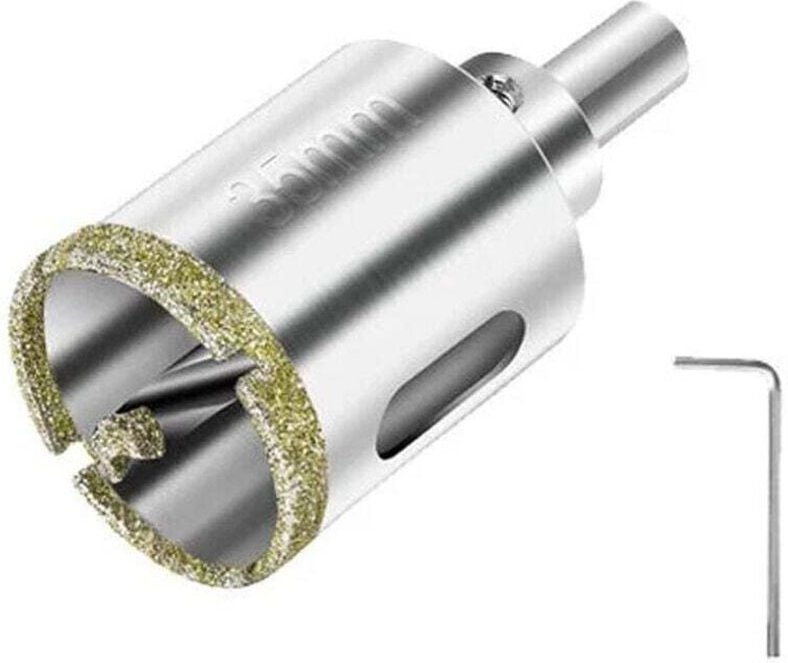 35 mm Diamant-Lochsäge, Fliesen-Lochsäge mit Diamant-Oberflächenbeschichtung zum Schneiden von Glas, Fliesen, Keramik, M...