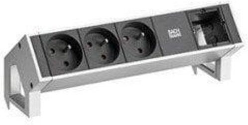 Bachmann DESK2 Tischsteckdose Edelstahl Design Büro