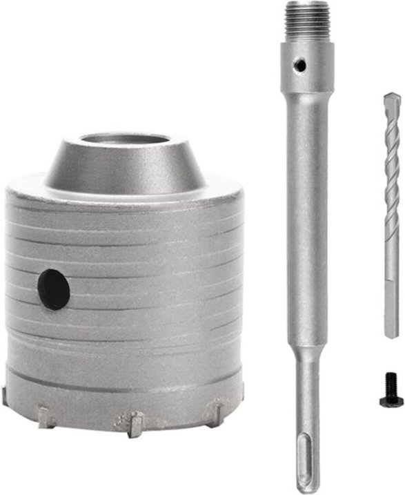 Sds Plus Hammerbohrer Wandlochsäge Bohrer Set Schneidwerkzeuge, 65mm