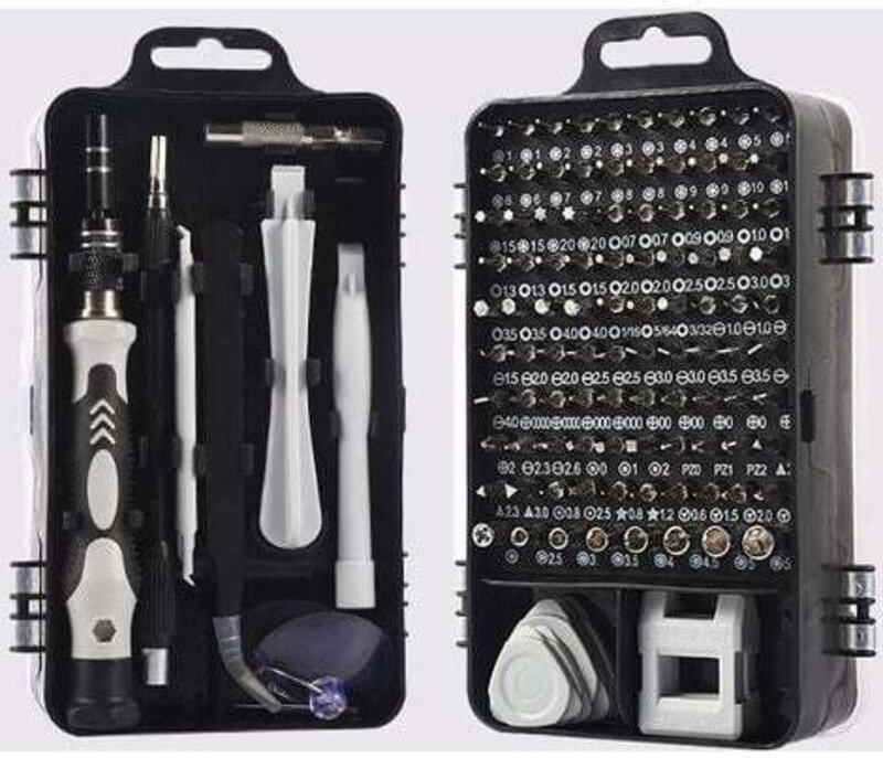 115-in-1-Präzisionsschraubendreher-Set, tragbare magnetische Präzisionsschraubendreher-Reparaturwerkzeuge zur Reparatur ...