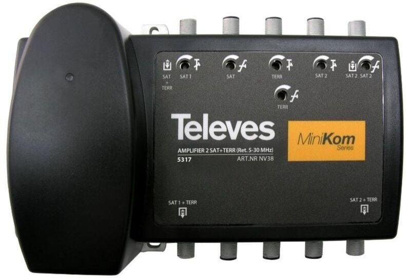 2E/2S return vhf-uhf-fi TV-Zentralstation MiniKom