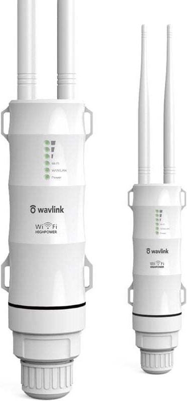 Gabrielle Wavlink AC600 Leistungsstarker WLAN-Verstärker/WLAN-Repeater für den Außenbereich, unterstützt PoE/Dual-Band 2...