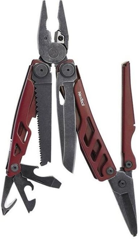 NexTool Flagship Pro NE20279 multifunktionales Werkzeug rot kompakt