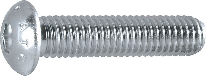 ISO7380-1 010.9 M 6x 8 verzinkt Linsenschraube mit Innensechskant