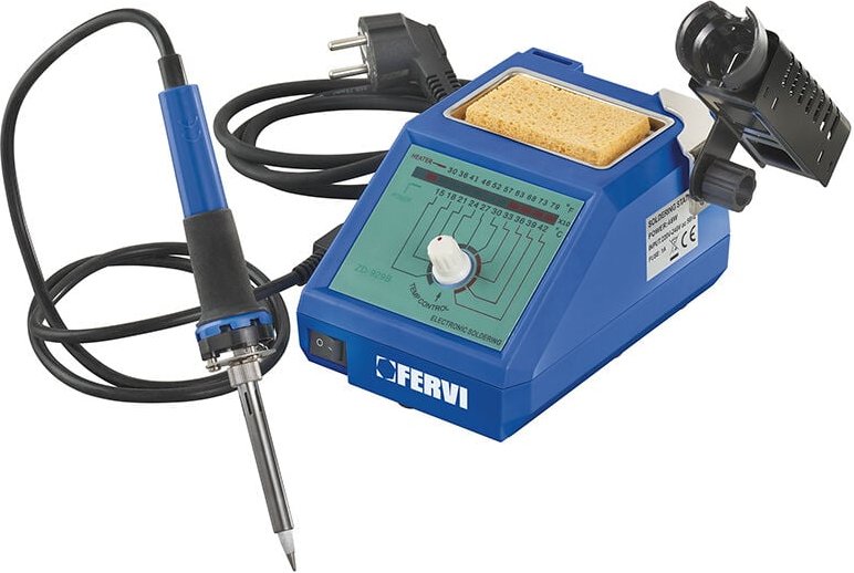 Temperaturgesteuerte Zinnlotstation 230V 48W Fervi 0033A