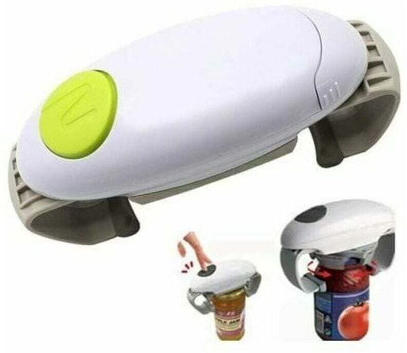 Automatischer Dosenöffner, Ein-Knopf-Öffner für die Küche, elektrischer Dosenöffner für Senioren und Menschen mit Arthri...