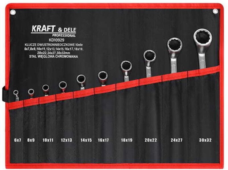 DOPPELRINGSCHLÜSSEL 10 Stück KD10929