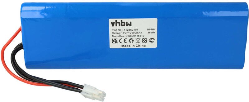 Vhbw - NiMH Akku 2000mAh (18V) kompatibel mit Rasenmäher Rasenroboter Gardena Robotic R160, Husqvarna Automower 210AC Er...