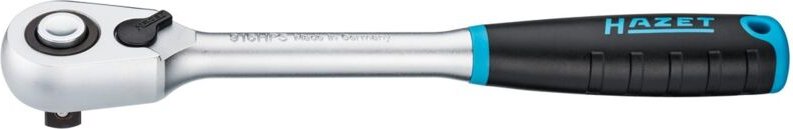 HiPer Feinzahn-Umschaltknarre, Vierkant massiv 12,5 mm (1/2), Art.Nr. 916HPS - Hazet