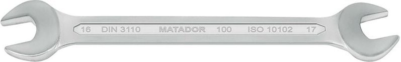 Doppelmaulschlüssel, din 3110, 8x10 m