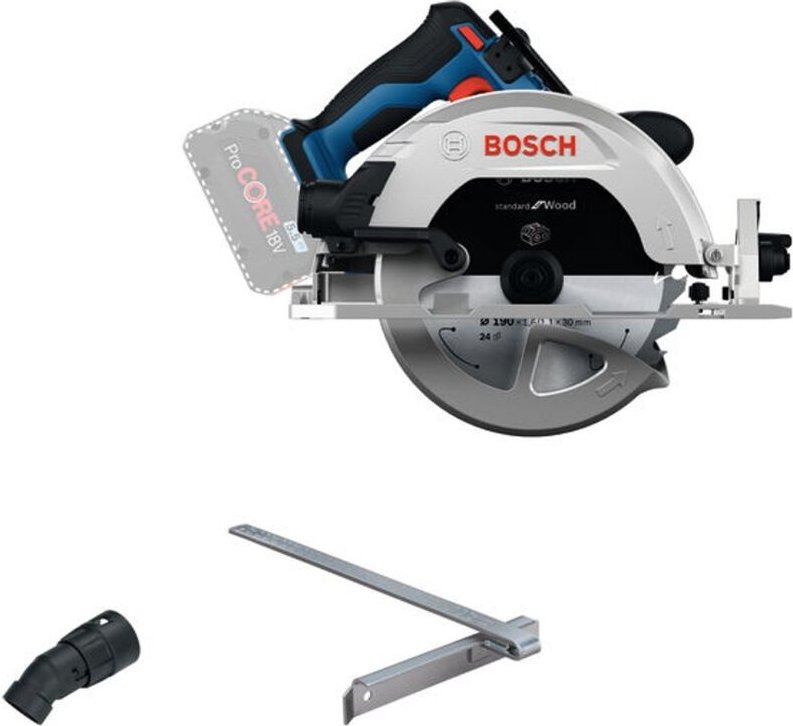 Bosch Professional Bosch Akku-Kreissäge GKS 18V-68-2, incl. Sägeblatt, Anschlag, Karton