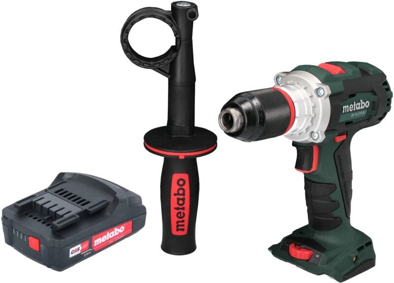Metabo BS 18 LTX BL I Akku Bohrschrauber 18 V 130 Nm Brushless + 1x Akku 2,0 Ah - ohne Ladegerät