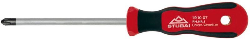 Stubai - Schraubendreher (Schraubenzieher) Phillips ph 1/80mm mit 2k-Griff