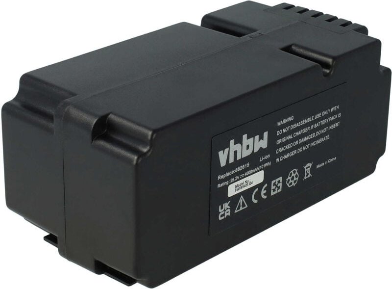 Vhbw - Akku kompatibel mit Yard Force X100i, SA900B, X80i, X50i Rasenmäher (4000mAh, 25,2V, Li-Ion)