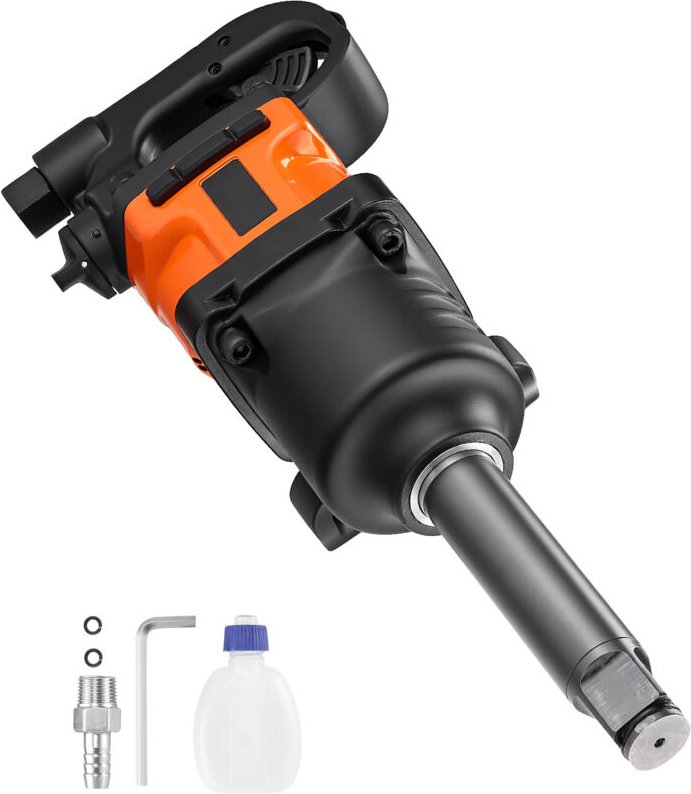 Mophorn 1-Zoll-Druckluft-Schlagschrauber, 2400 Nm Lösemoment, 6000 U/min, 6-Gang-Werkzeug mit 152,4 mm verlängertem Ambo...