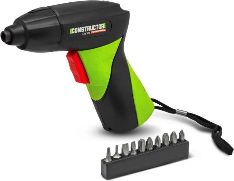 Wiederaufladbarer Schraubendreher 3,6V Lithium 1,3Ah