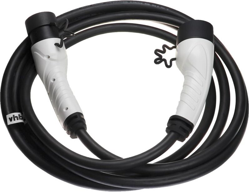 Vhbw - Ladekabel Typ 2 zu Typ 2 kompatibel mit Renault Rafale phev, 5 e-tech Elektroauto, 3-phasig, 32 a, 22 kW, 5 m
