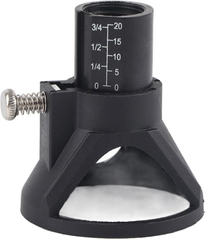 Mini-Hupenkappe für elektrische Häcksler, passend für Rotationswerkzeuge, aus schwarzem Kunststoff