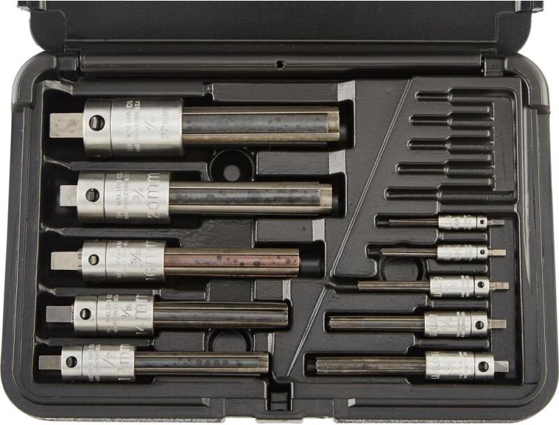 Format - Gewindebohrer-Ausdreher- Set für Gewindebohrer walton company M4-M22 (4-nutig)