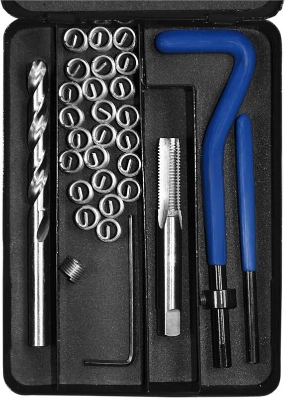 SW-Stahl 84020L Gewindereparatursatz in Kunststoffkassette M 8