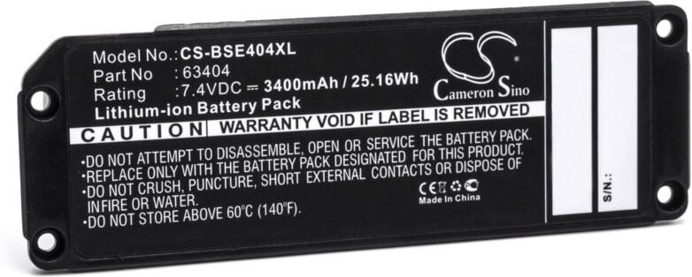 Vhbw - Akku kompatibel mit Bose SoundLink Mini, 413295 Lautsprecher Boxen Speaker (3400mAh, 7,4V, Li-Ion)