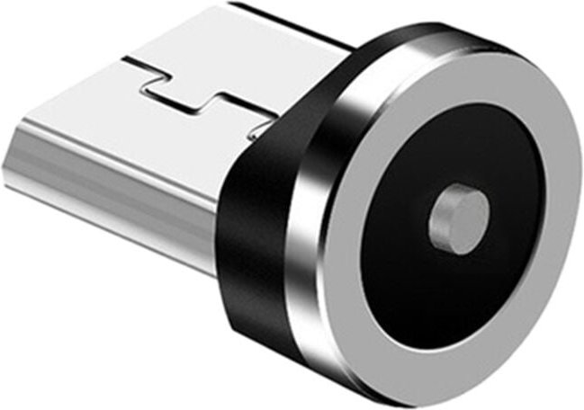 Tlily - Runde magnetische Kabelstecker 8 Pin Mini USB-Buchsen Magnet Ladegerät Telefon Lade