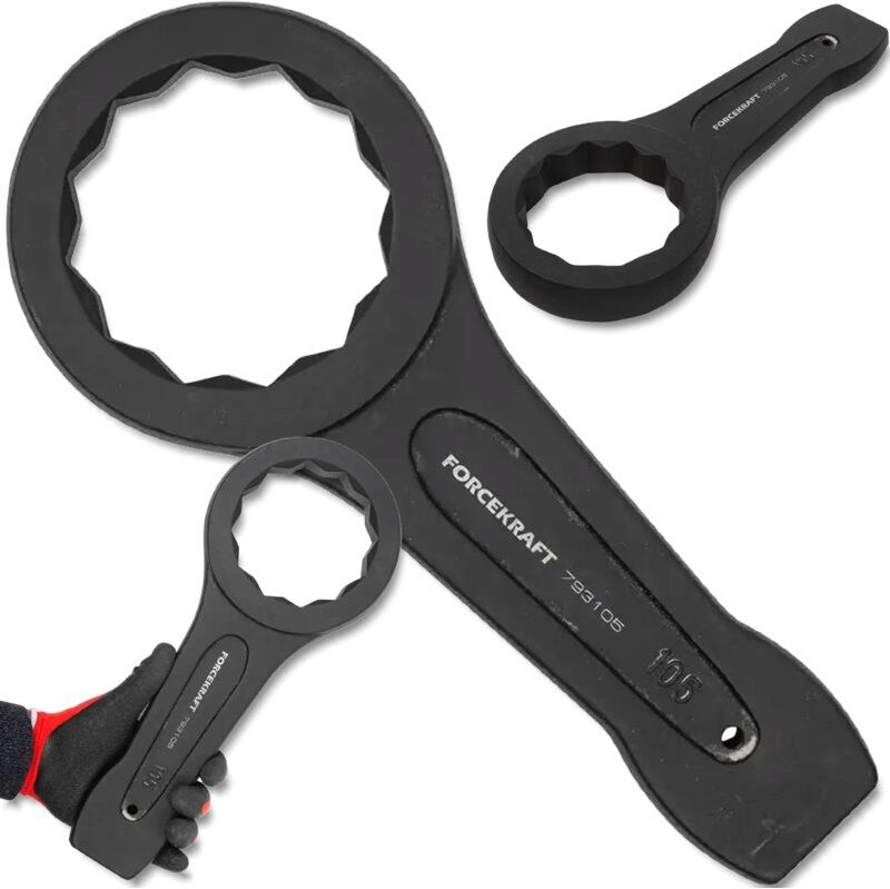 FORCEKRAFT Schlagschrauber für Manipulationsarbeiten 105 mm 400 mm Cr-Mo