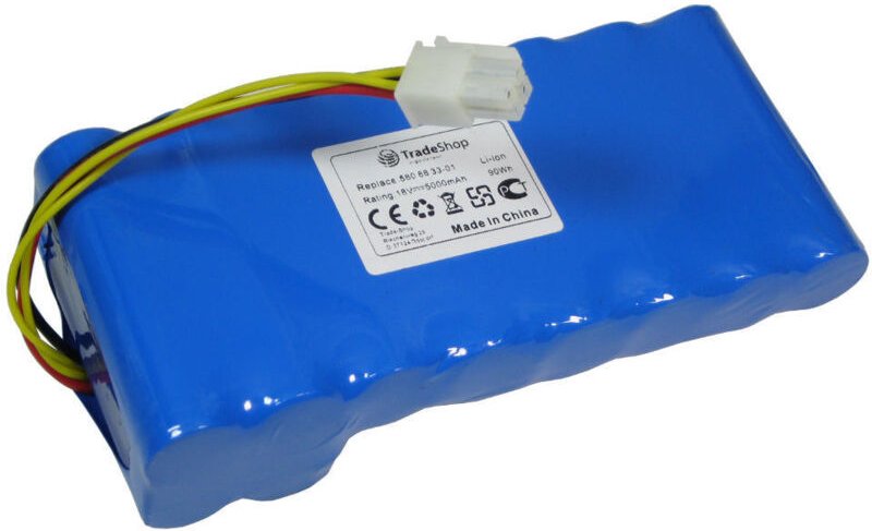 Thumbnail - Trade-shop - Li-Ion Akku 18V 5000mAh ersetzt Husqvarna 580 68 33-01, 580 68 33-02, 580 68 33-03, 5806833-01, 5806833-02,...